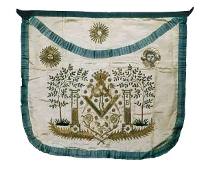 Fine Art Prints: Apron of a Masonic Master. FRANCE