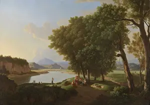 Neoclassicism Prints: Aqua Cetosa near Rome (Acetosa)