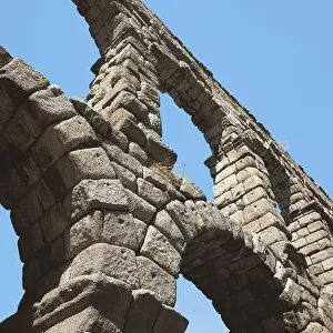 Antique Prints: Aqueduct in Segovia. 1st c. SPAIN