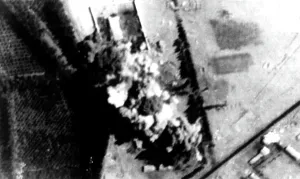 Aerial Photograph Prints: Arab-Israeli War, Israeli Army strikes against Egyptian installations