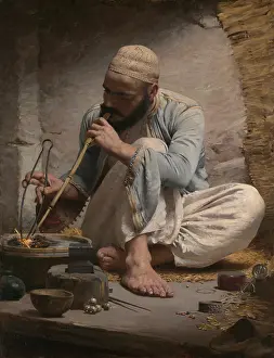 Artisan Prints: THE ARAB JEWELER, by Charles Sprague Pearce