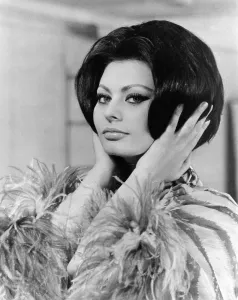 1960s Makeup Prints: ARABESQUE, Sophia Loren, 1966