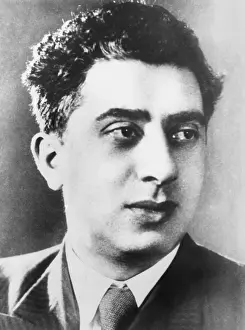 Ukrainian Prints: Aram Khachaturian, Soviet Armenian pianist, conductor, and composer, ca. 1925