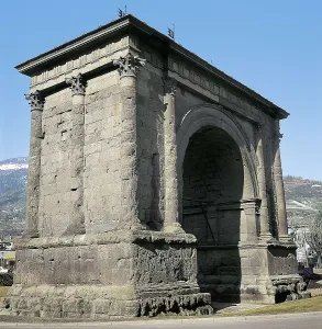 Arching Prints: Arch of Augustus. 25 BC. ITALY