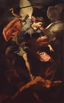 Strength Prints: The Archangel Michael defeating Lucifer