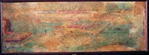 Colonnade Prints: Architectural Landscape, by unknown artist