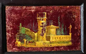 Pillar Prints: Architectural Landscape, by unknown artist