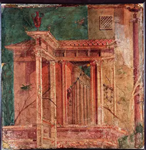 Colonnade Prints: Architectures, by unknown artist, 20 B.C.-37 A.D. 1st Century B.C