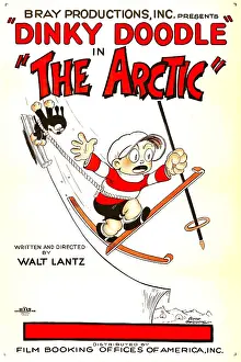 Animation Prints: THE ARCTIC (aka DINKY DOODLE IN THE ARCTIC), Dinky Doodle (right), 1926
