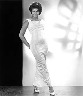 Franklin Prints: ARETHA FRANKLIN, 1965, Columbia Records publicity portrait