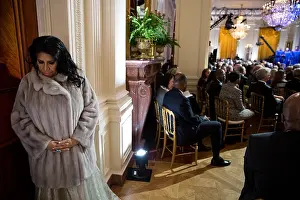 Aretha Prints: Aretha Franklin before her appearance at The Gospel Tradition: In Performance at the White House