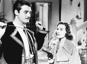 Reeves Prints: ARGENTINE NIGHTS, from left: George Reeves, Constance Moore, 1940