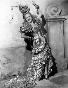 Spanish Dress Prints: DOWN ARGENTINE WAY, Betty Grable