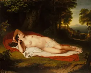 Mythology Prints: ARIADNE, by Asher Brown Durand