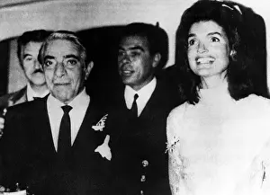 Greece Prints: Aristotle Onassis (front left)