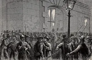 Kentucky Prints: Armed Unionist citizens of Covington