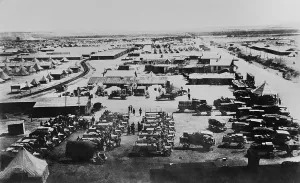 Mexico Prints: US Army camp at Columbus, New Mexico in 1916 during the Mexican Expedition against Pancho Villa
