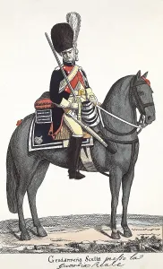 Sabre Prints: Army of the Kingdom of Italy. 'Gendarmerie scelta della Guardia Reale'1808