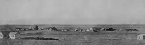 Migration Prints: US Army photo of the beginnings of Oklahoma City
