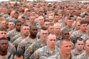 Deaths Prints: US Army Soldiers at a ceremony to honor fallen service members at Kirkuk Regional Air Base Iraq