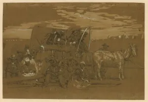 Escape Prints: Arrival of an African American family in a Union army camp in January 1863