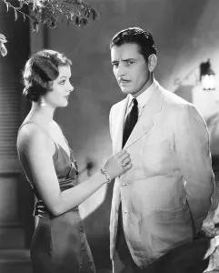White Suit Prints: ARROWSMITH, from left, Myrna Loy, Ronald Colman, 1931