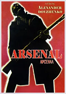 Images Dated 19th October 2012: ARSENAL, (aka JANUARY UPRISING IN KIEV IN 1918), poster art, 1929