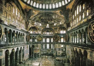 Artemius Of Tralles (6th century); Isidore of Miletus (6th century). Hagia Sophia (Basilica of St. Sophia). TURKEY. Istanbul. Hagia Sophia (Basilica of St. Sophia)