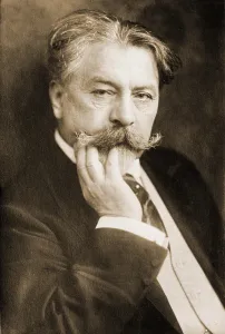Hungary Prints: Arthur Nikisch (1855-1922), Hungarian musician admired for his conducting of the music of Anton Bruckner