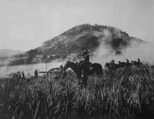Lcgr1706 Prints: US artillery, shelling at Coamo