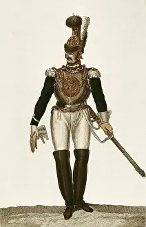 Guard Prints: Artillery squadron of the Royal Guard
