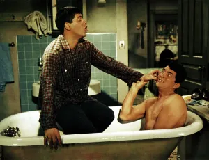 Bathroom Prints: ARTISTS AND MODELS, Jerry Lewis, Dean Martin, 1955