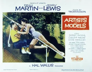 Maclaine Prints: ARTISTS AND MODELS, Jerry Lewis, Shirley MacLaine, 1955