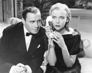 Benny Prints: ARTISTS AND MODELS, from left: Jack Benny, Ida Lupino, 1937