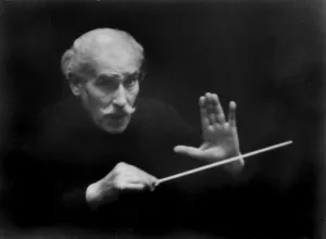 Virtuoso Prints: Arturo Toscanini (1867-1957) conducted the New York Philharmonic-Symphony Orchestra from 1928 to 1936