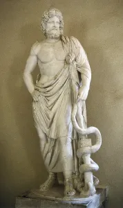 4th C Prints: Asclepius. 4th c. BC. Classical Greek art
