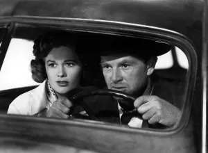 Steering Wheel Prints: THE ASPHALT JUNGLE, Jean Hagen, Sterling Hayden, 1950