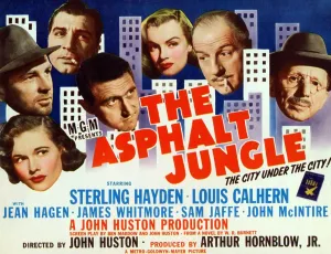 Cast Prints: THE ASPHALT JUNGLE, from bottom left: Jean Hagen
