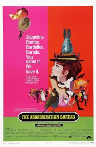 Assassin Prints: THE ASSASSINATION BUREAU, US poster art, Diana Rigg, 1969