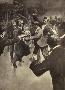 Assassination Prints: Assassination of President William McKinley at Pan-American Exposition