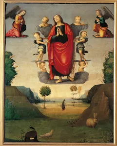Mid Air Prints: Assumption of Mary Magdalene, by Magdalene Master