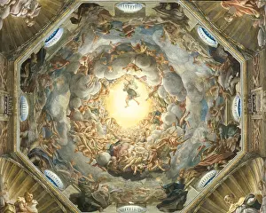 Illusion Prints: Assumption of the Virgin, by Antonio Allegri known as Correggio