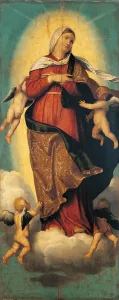 Mid Air Prints: The Assumption of the Virgin with St Jerome