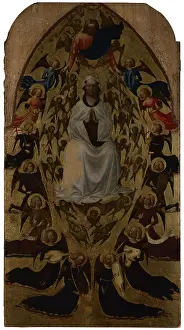 Playing Prints: Assumption of the Virgin, by Tommaso di Cristoforo Fini known as Masolino da Panicale, c
