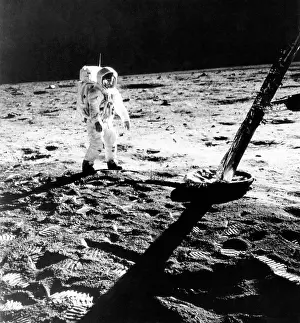 Outer Space Prints: Astronaut Edwin E. Aldrin (aka Buzz Aldrin)