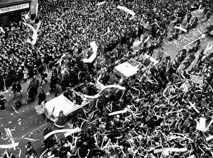 Celebration Prints: Astronaut John Glenn, receiving a tickertape parade after becoming the first American in orbit