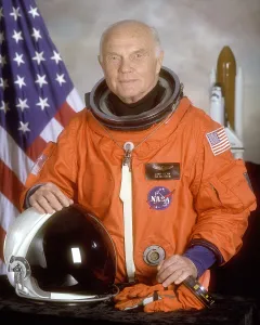 Spacesuits Prints: Astronaut John Glenn returned to space 36 years after his historic 1962 flight