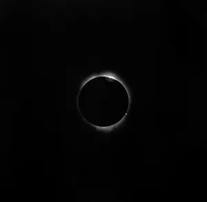 Images Dated 25th February 2008: Astronomy. A Solar Eclipse, 1937