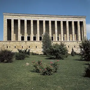 Panorama Prints: ATATRK, Kemal (1881-1938). Mausoleum where Ataturk's remains lie