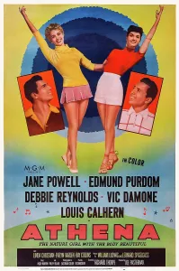 Debbie Prints: ATHENA, US poster art, from left: Edmund Purdom